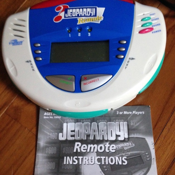 Jeopardy Electronic Digital Handheld Game With instructions - Picture 4 of 4